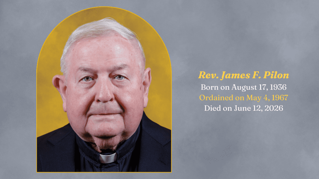 Rest in Peace: Rev. James F. Pilon