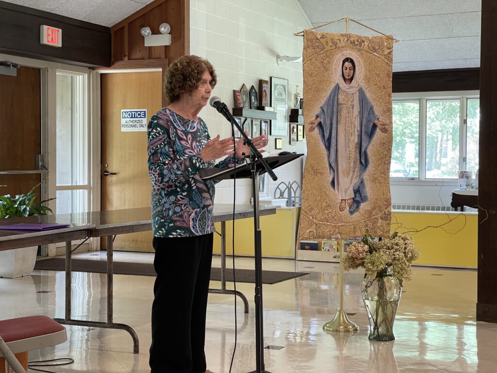 Religious Sister Visits Four Parishes, Offering Monthly Scripture Reflections
