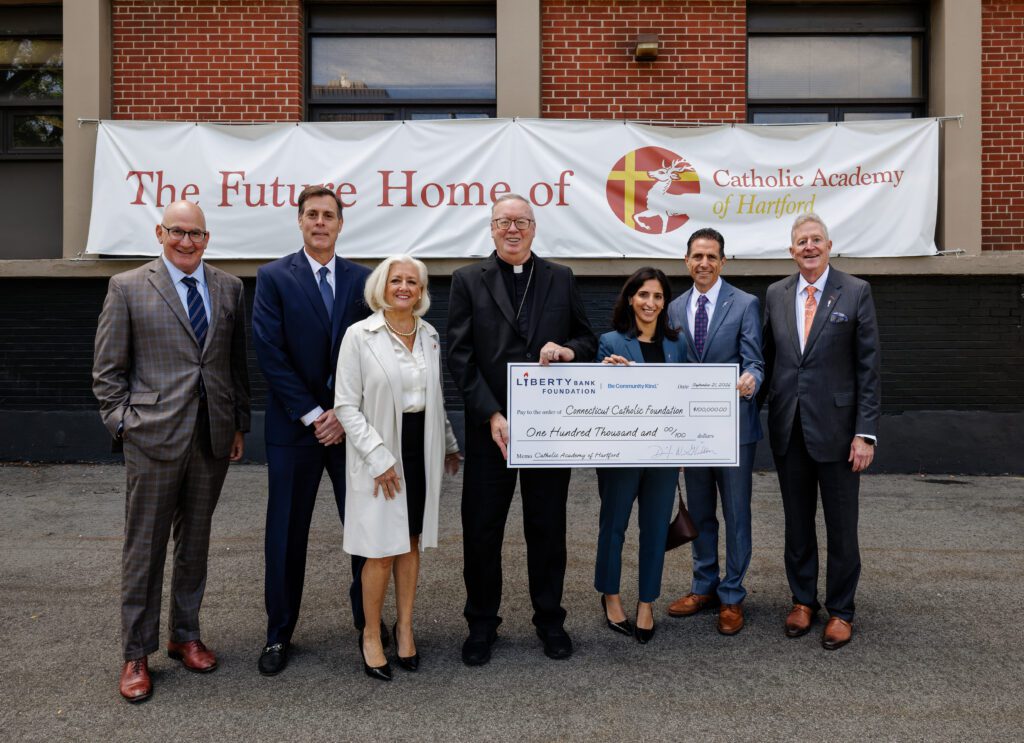 Liberty Bank Seeds New Scholarship Fund for Catholic Academy of Hartford