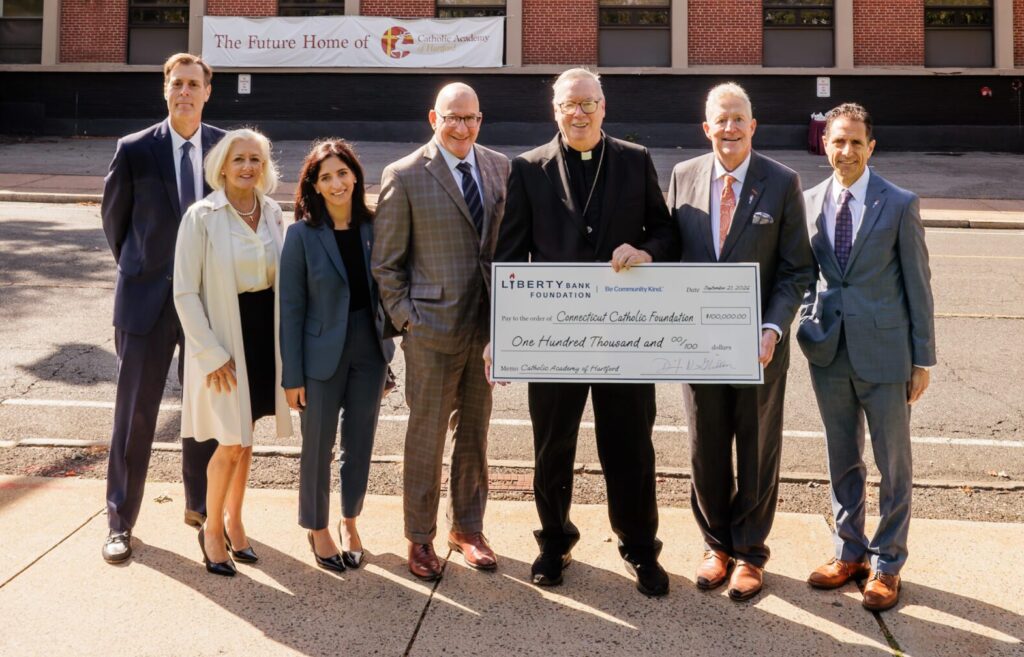 Liberty Bank Seeds New Scholarship Fund for Catholic Academy of Hartford